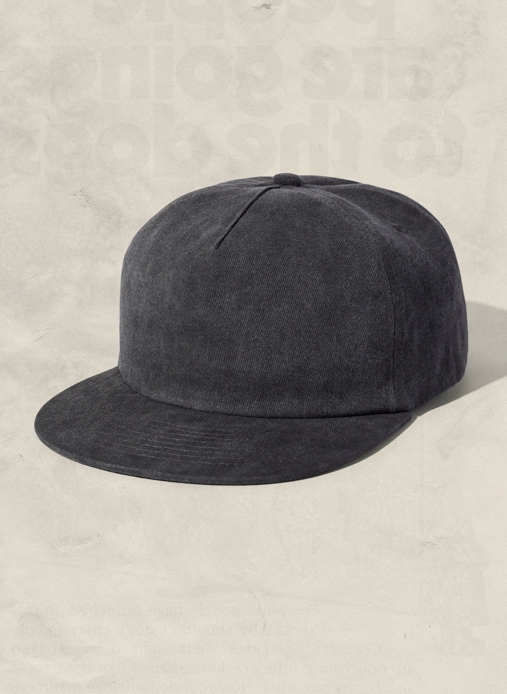 Washed 5 Panel Field Trip Hat (+8 colors)