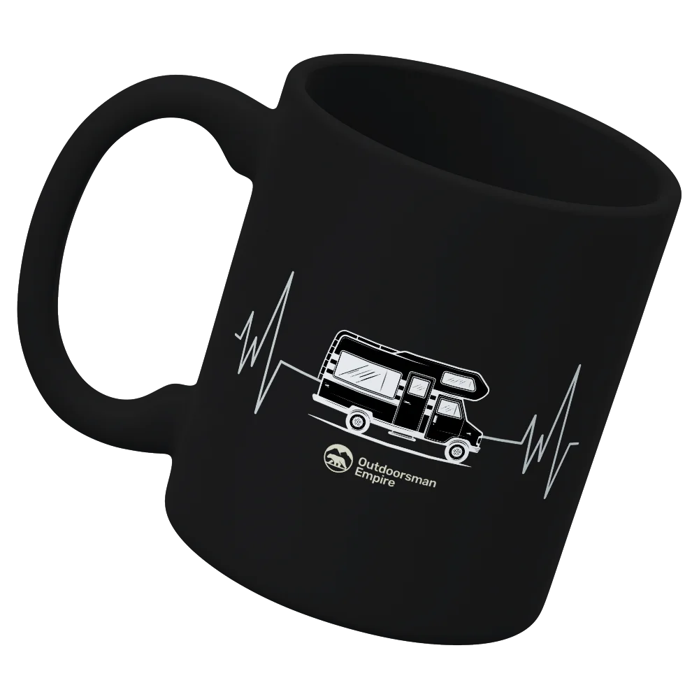 Camping Cardiogram 11oz Mug