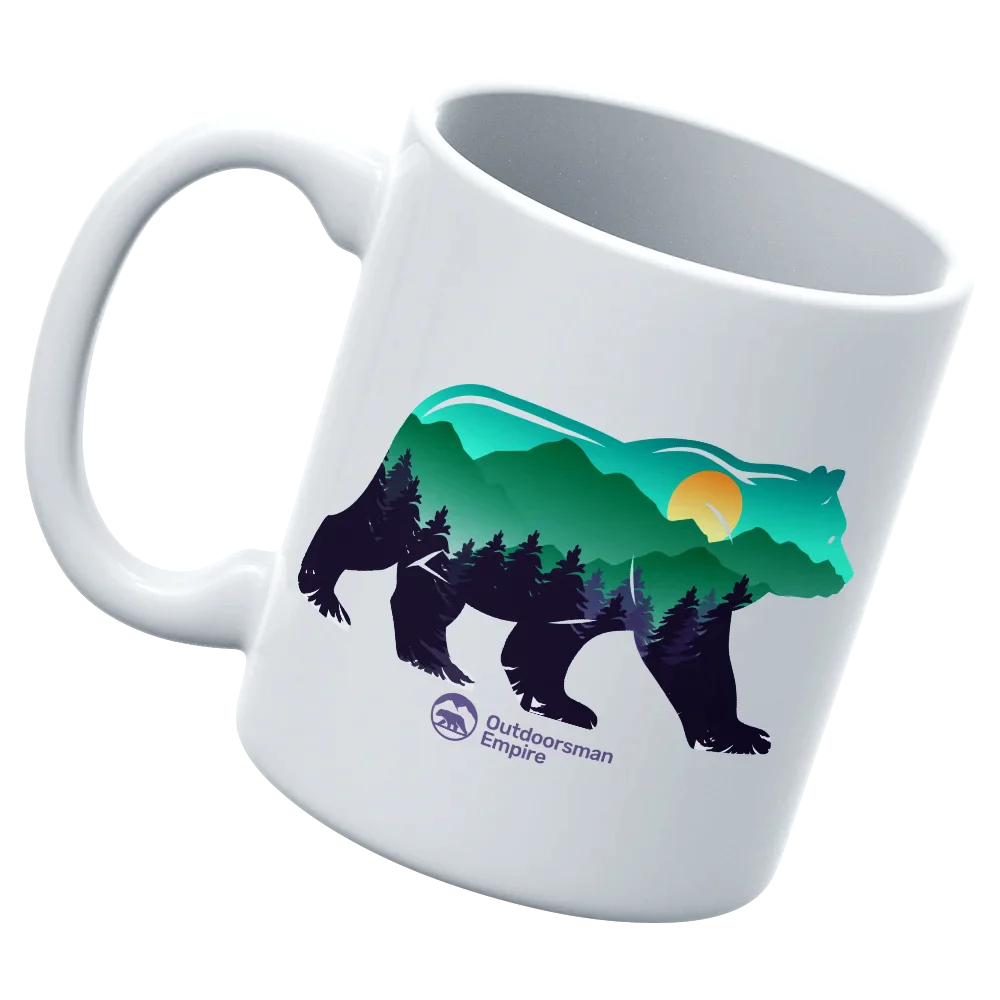 Hiking Bear 11oz Mug