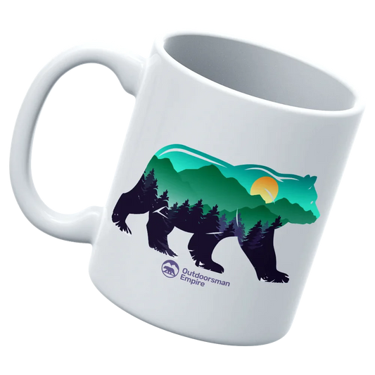 Hiking Bear 11oz Mug