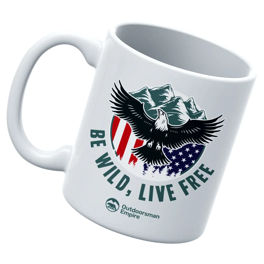 Be Wild Be Free American Eagle 11oz Mug