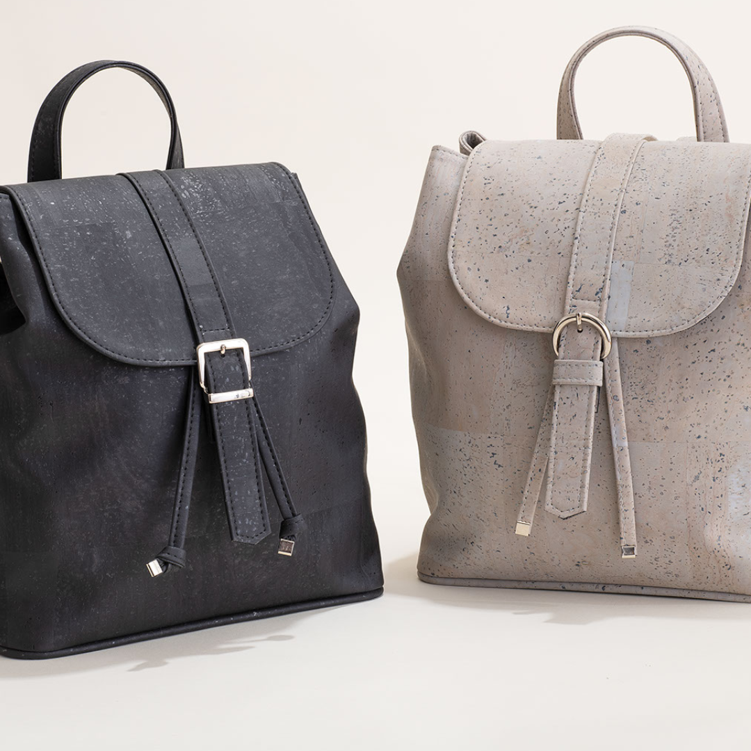 Cork Leather Signature Backpack – MJ's Place