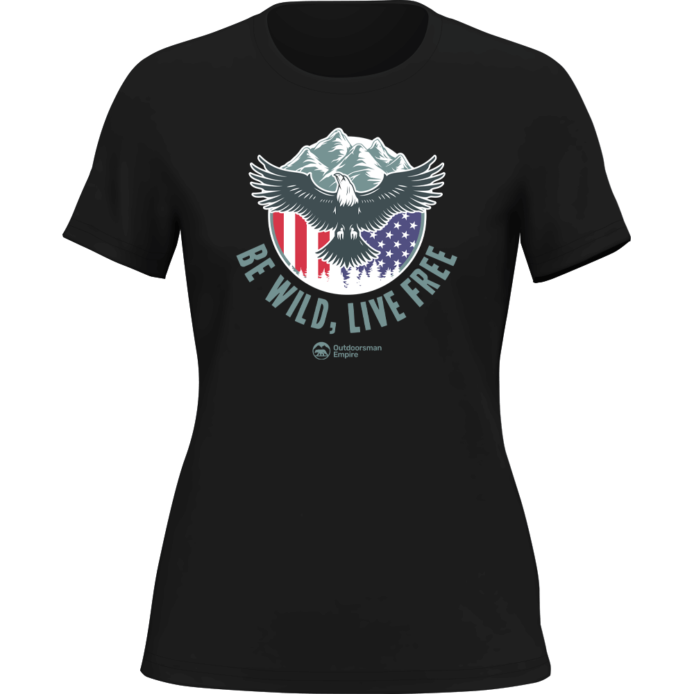Be Wild Be Free T-Shirt for Women