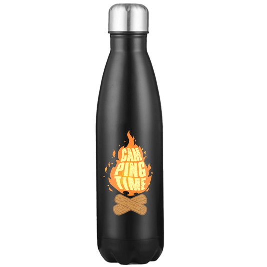 Camp Fire Stainless Steel Water Bottle