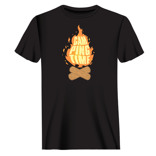 Camp Fire Man T-Shirt
