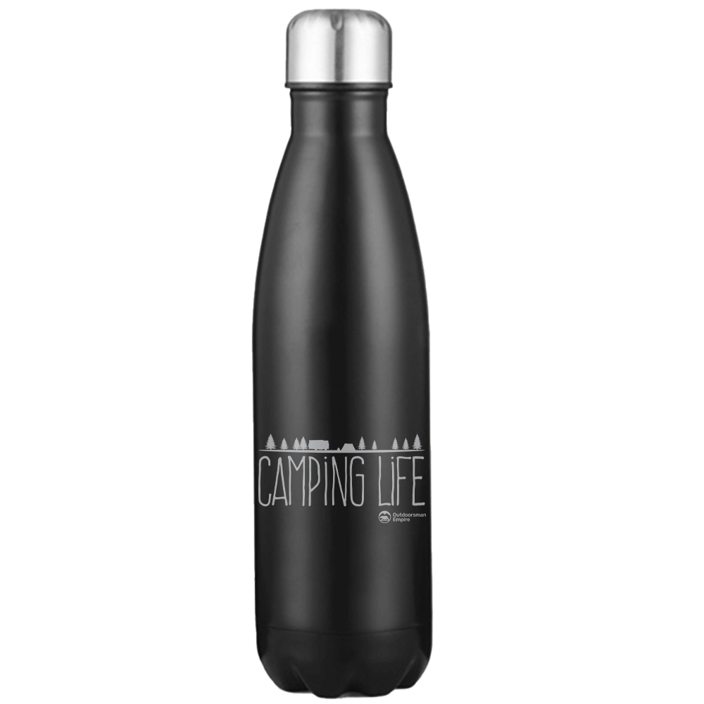 Camping Life Stainless Steel Water Bottle