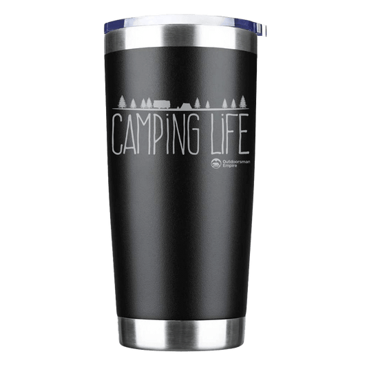 Camping Life Insulated Vacuum Sealed Tumbler