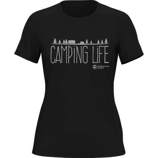 Camping Life T-Shirt for Women