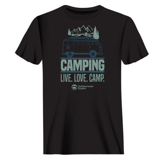Camping Live Love Camp Man T-Shirt
