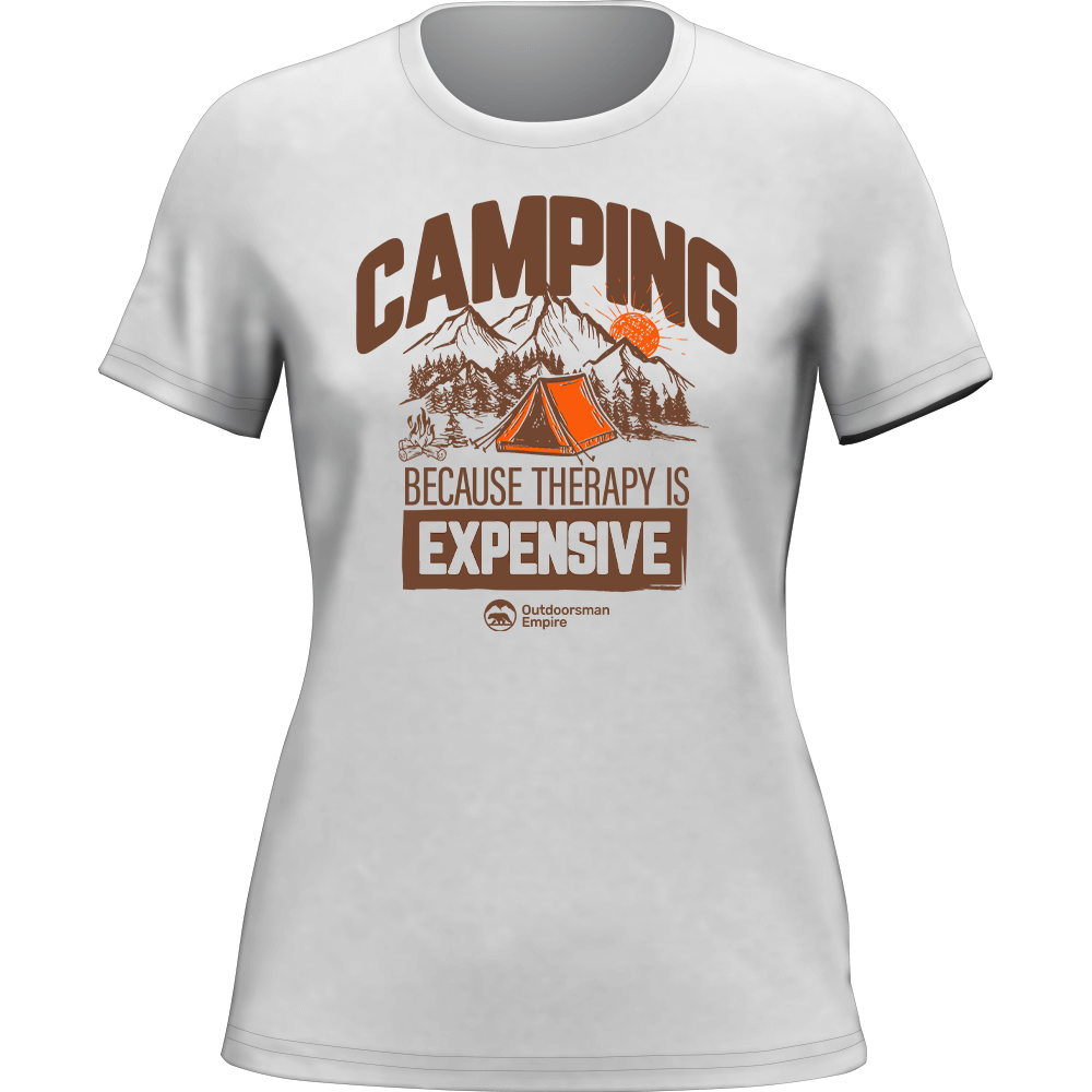 Camping No Expensive T-Shirt for Women