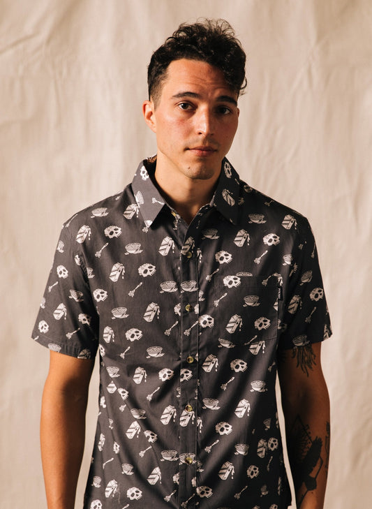Cereal Killer Button-Up