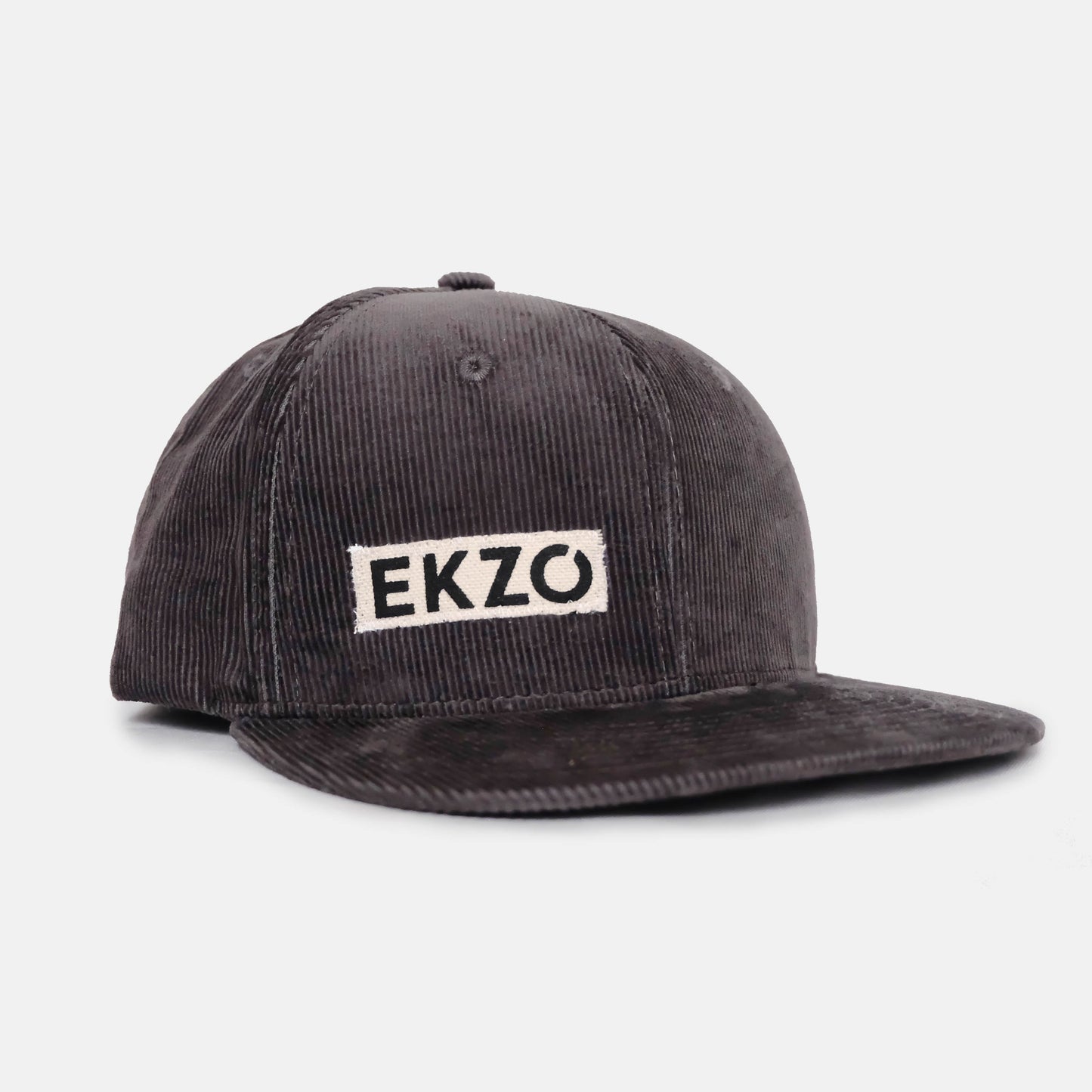 Full Corduroy Hat - Charcoal