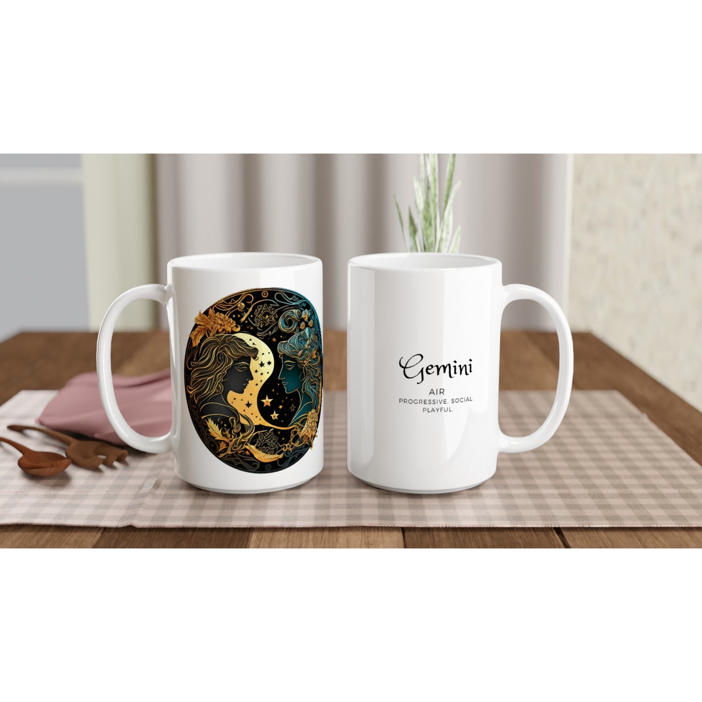 Gemini - 15oz Ceramic Mug