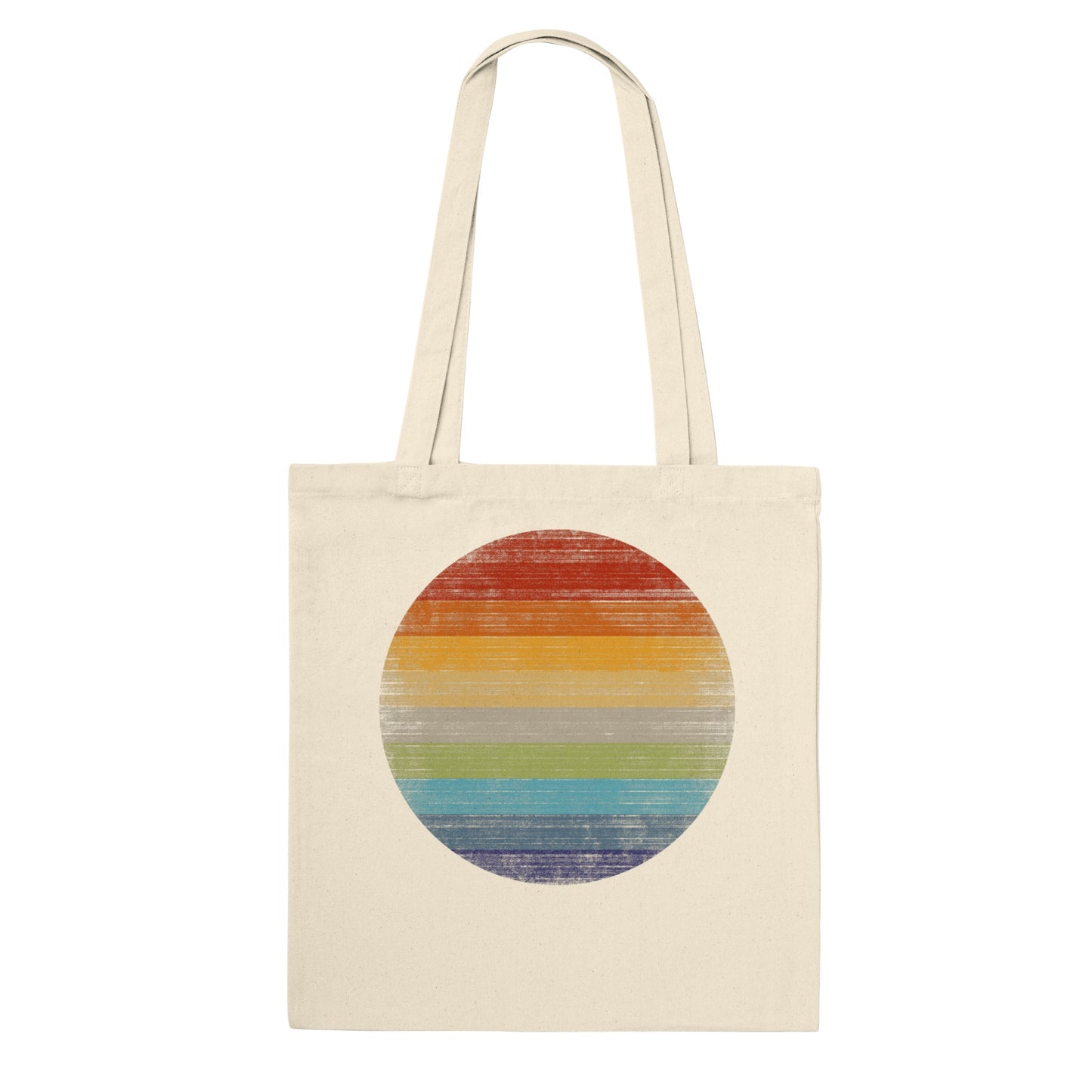 Cotton Classic Tote Bag - Rainbow