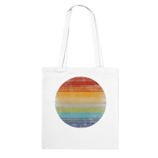 Cotton Classic Tote Bag - Rainbow