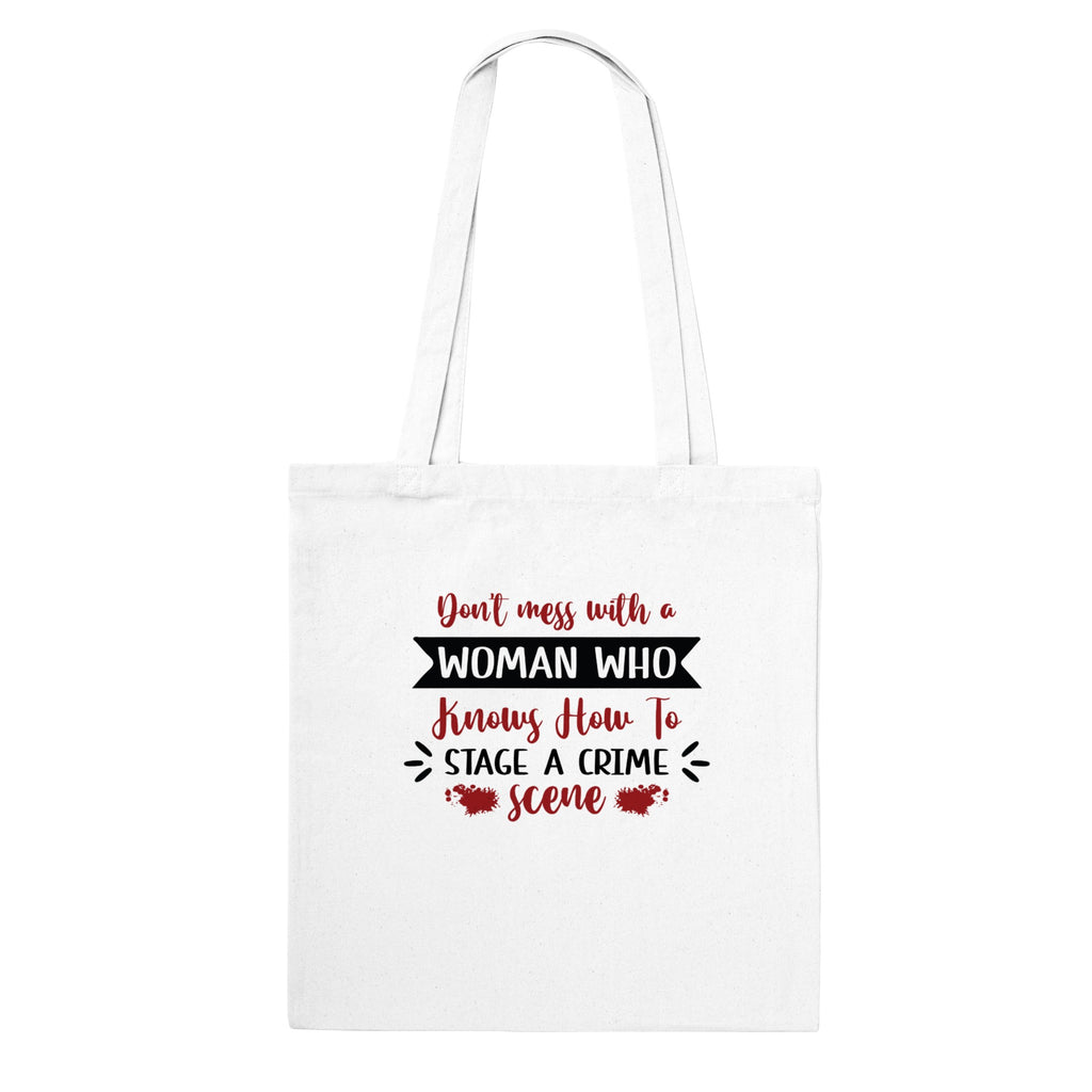 Cotton Classic Tote Bag - Murder
