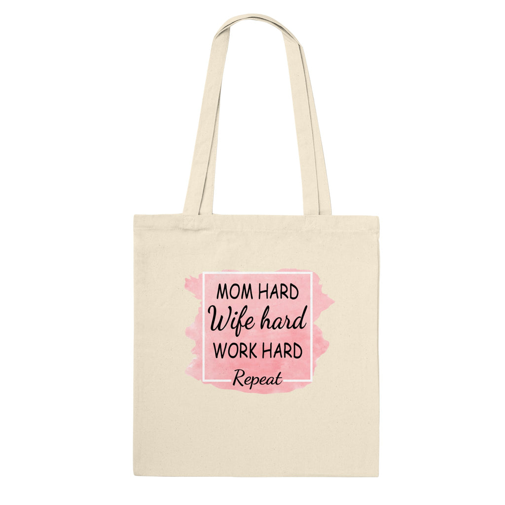 Cotton Classic Tote Bag - Mom Hard
