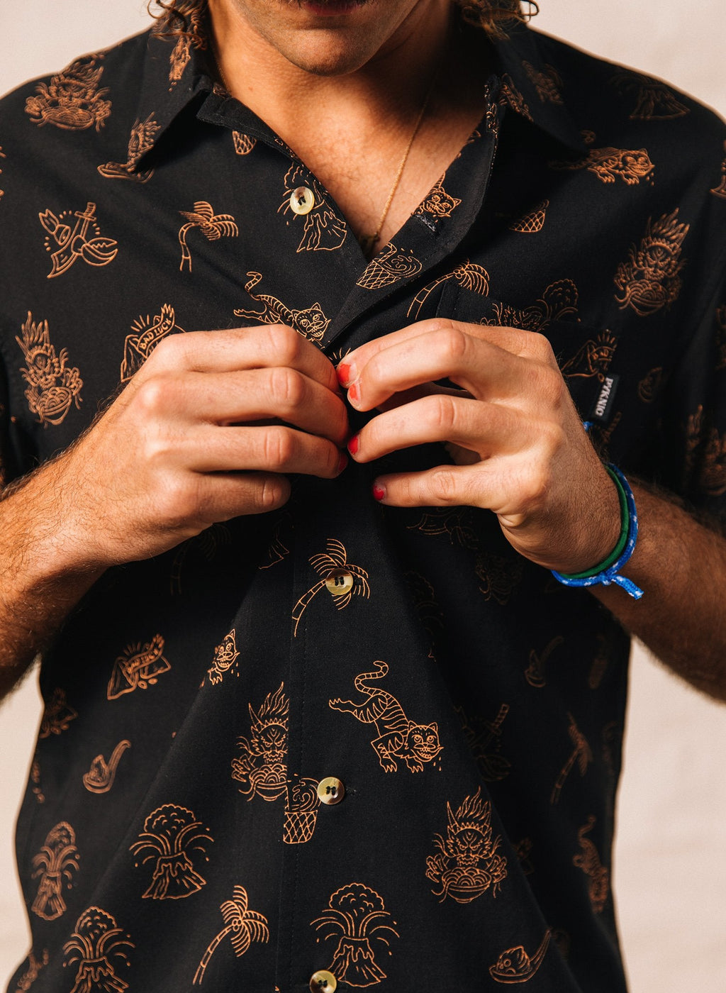 Spicy Noods Button-Up