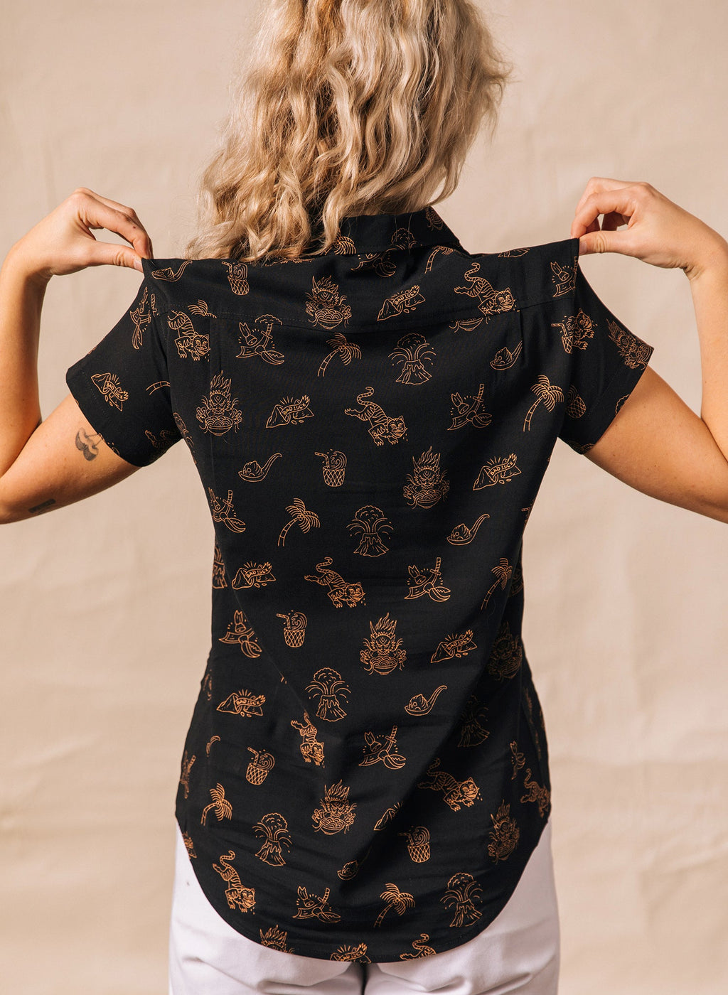 Spicy Noods Button-Up